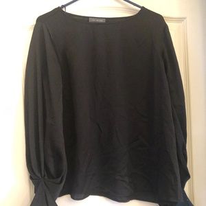 Women’s black the limited dress top large blouse shirt